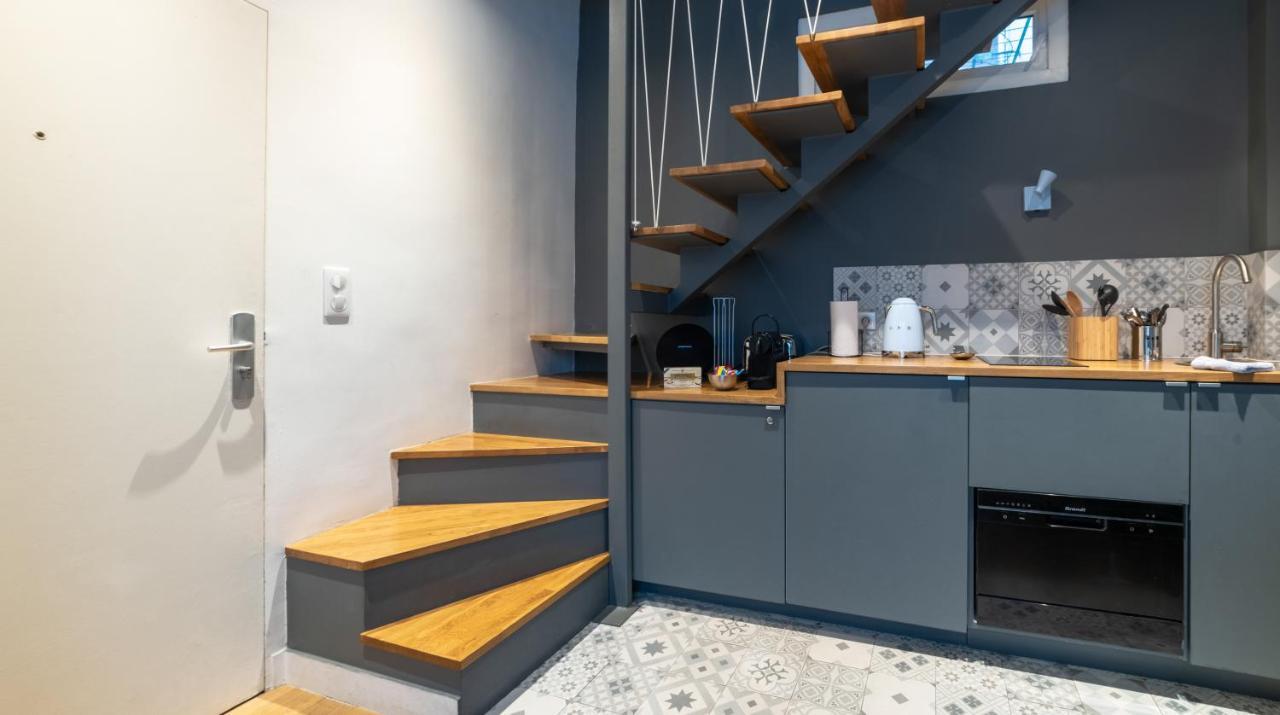 Midoon Guest - Duplex D'Architect Paris 10Eme Apartment Luaran gambar